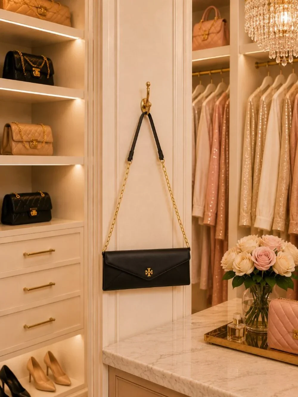 Tory Burch Robinson Envelope Shoulder Bag/Clutch